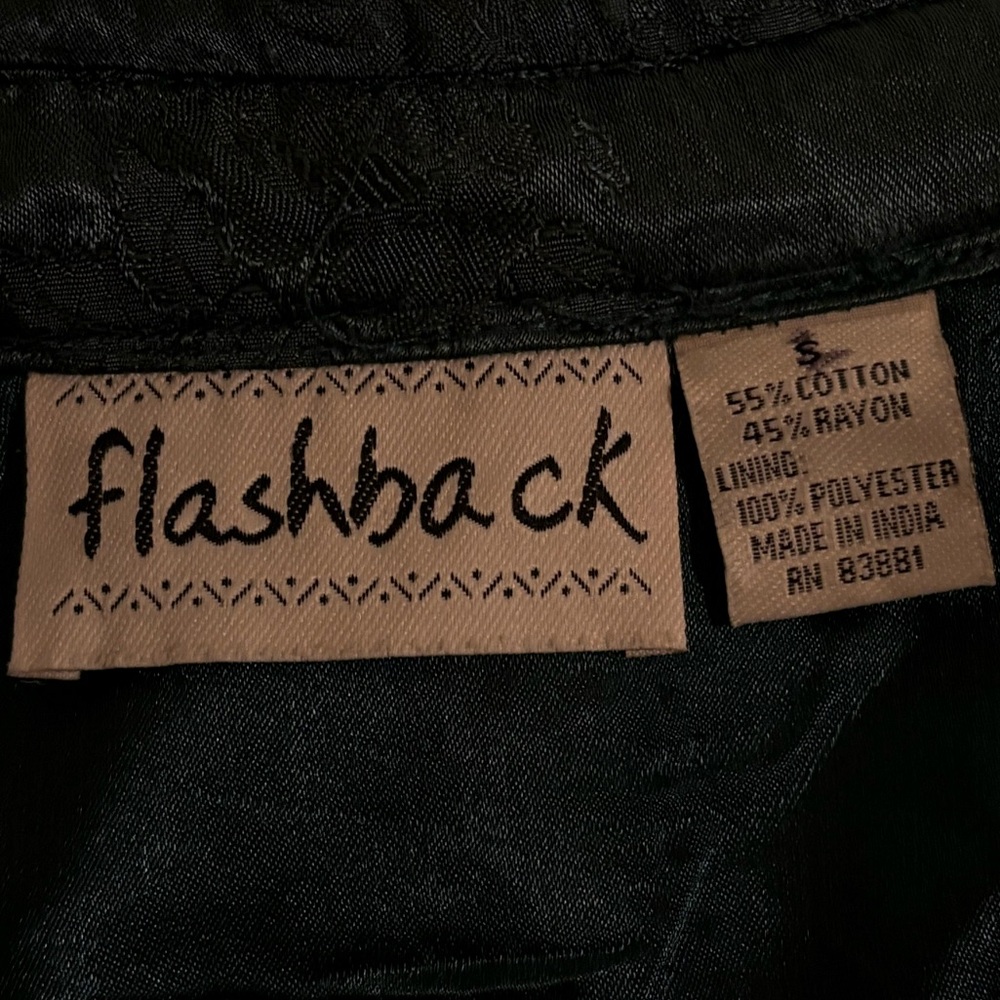 Vtg Flashback - Velvet Patchwork Jacket - image 8